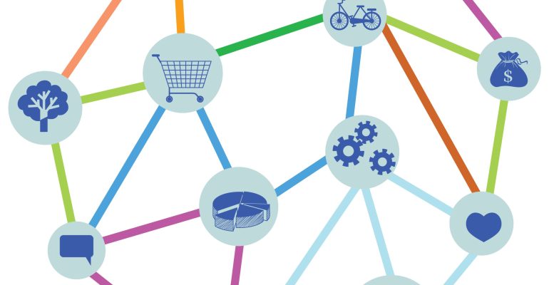 Social network connection icon